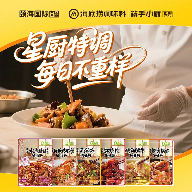 海底捞小规格家用调味料组合十天吃饭不重样红烧肉关东煮辣椒炒肉
