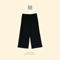 OYBN欧阳贝妮【都市画廊】微胖大码纯色简约直筒休闲裤5214