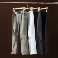 秋冬季加厚户外硬壳冲锋裤男防风徒步登山裤防水弹力耐磨宽松男女