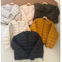 【天天粉丝专享】韩系宽松短款轻薄2025秋90羽绒休闲简约 H0822