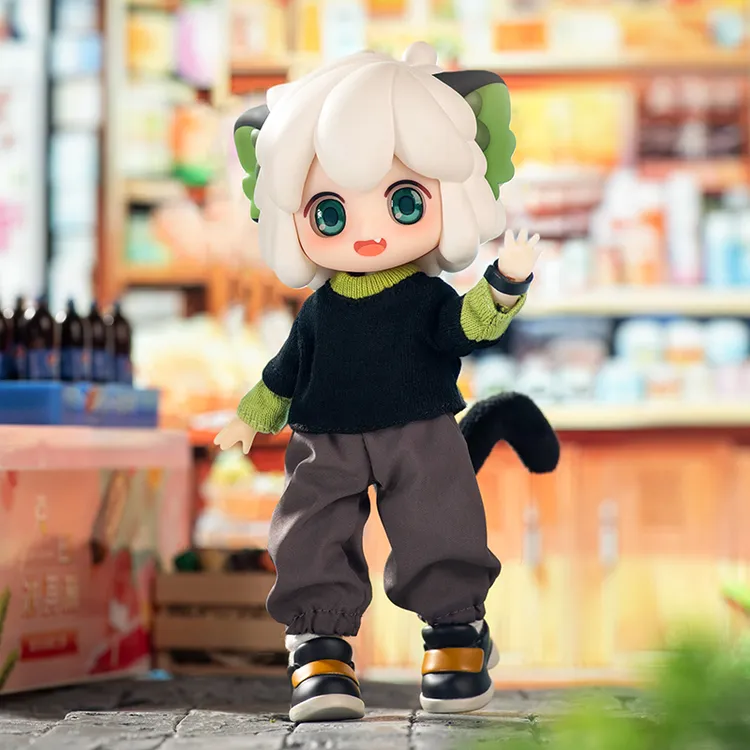 罗小黑战记bjd盲盒关节可动人偶官方周边摆件联名西蒙SIMONTOYS