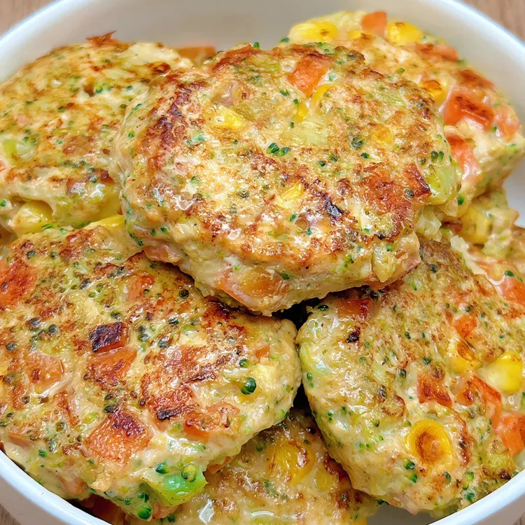 【顺丰送货上门】鸡肉饼半成品早餐煎饼手抓饼汉堡肉片速食馅饼商用