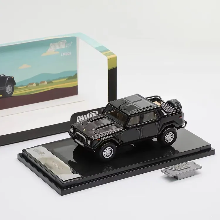SHADOW PRO 1:64 GCD兰博基尼LM002合金越野车模型 合金汽车皮卡