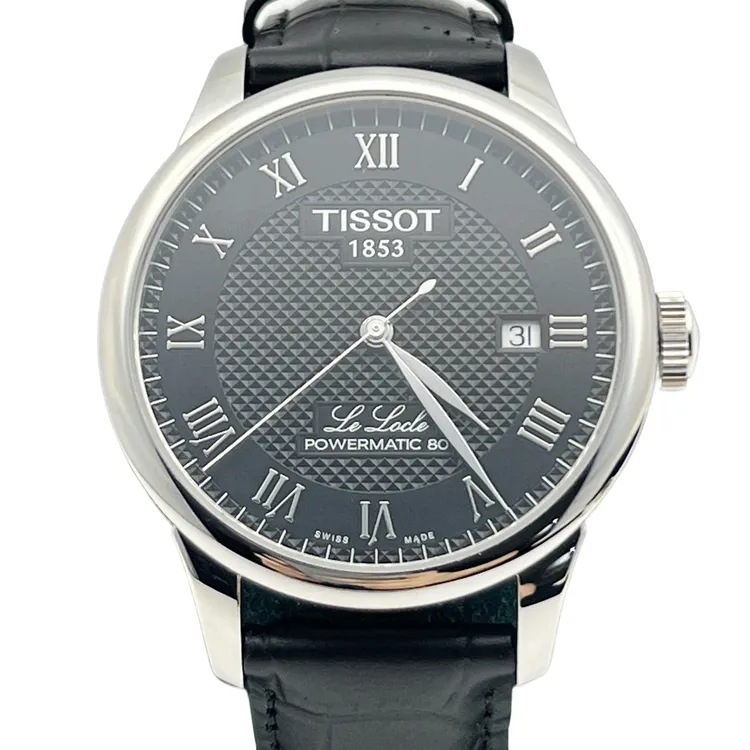 99新 Tissot/天梭 力洛克/臻耀/男机械黑盘/T006/公价4950/39.3MM