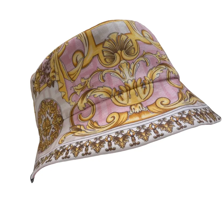 未使用 FENDI/芬迪 Fendace&Versace by Fendi渔夫帽款带吊牌粉色