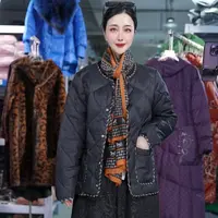 秋冬 百搭时尚潮流休闲气质显瘦轻奢女款羽绒服1414