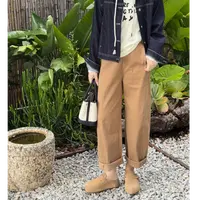 Y.M | 香蕉裤 修饰腿型超显瘦 韩系休闲百搭半松紧腰休闲裤8330