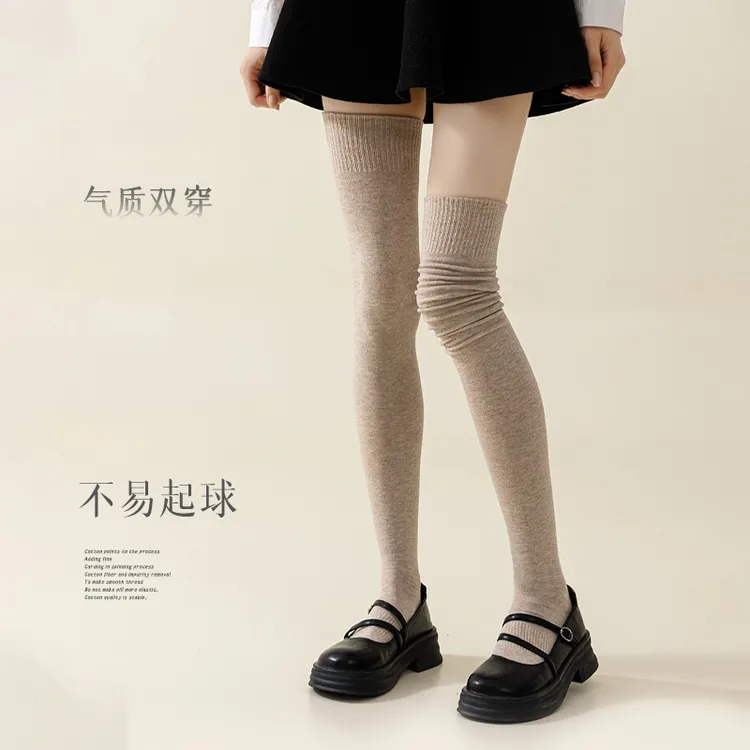 【大腿袜】加长到大腿根 长筒袜女秋冬款过膝袜防滑微压保暖长袜子