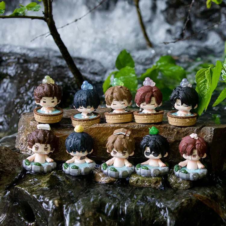 歪瓜出品 盗墓笔记沐语时光系列萌粒盲袋张起灵电脑桌面摆件盲盒