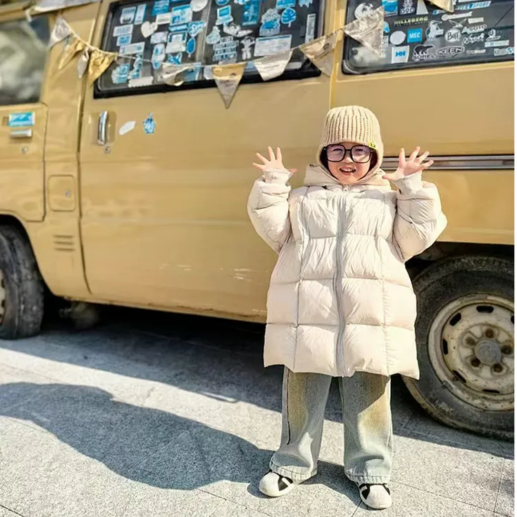 90%儿童男女童泡芙款轻柔羽绒服260352