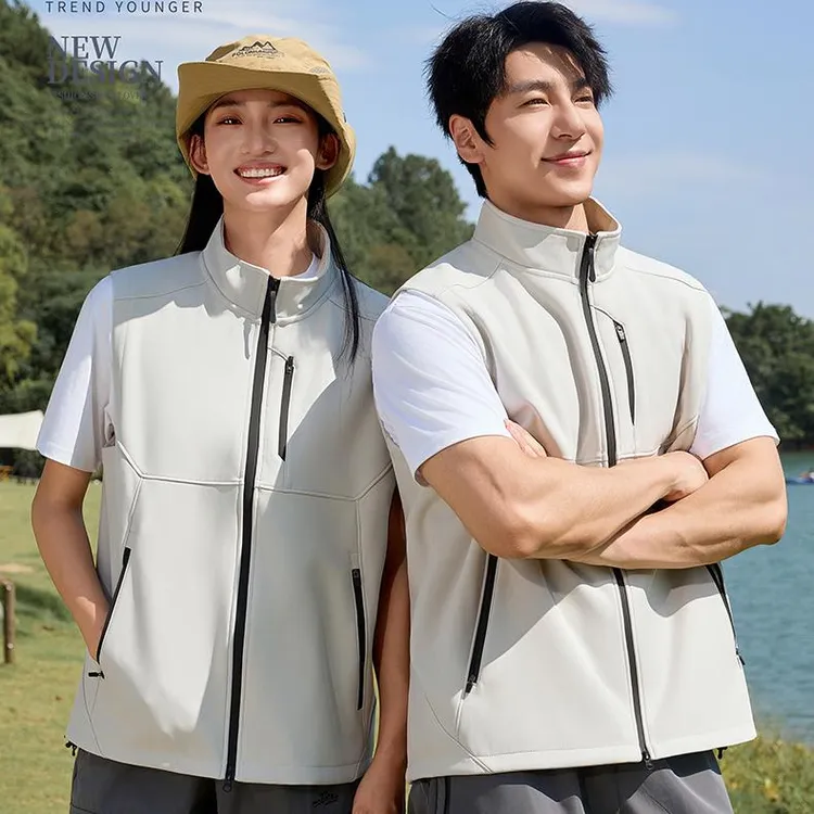 立领冬季防风春秋透气单马甲夏季防水常规保暖运动