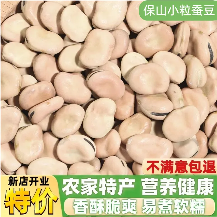干蚕豆五谷杂粮云南保山特产罗汉豆农家生胡豆精选干货白皮老品种