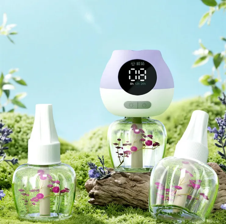榄菊电热蚊香液插电式智能定时加热器孕妇婴儿宝宝专用驱灭蚊神器