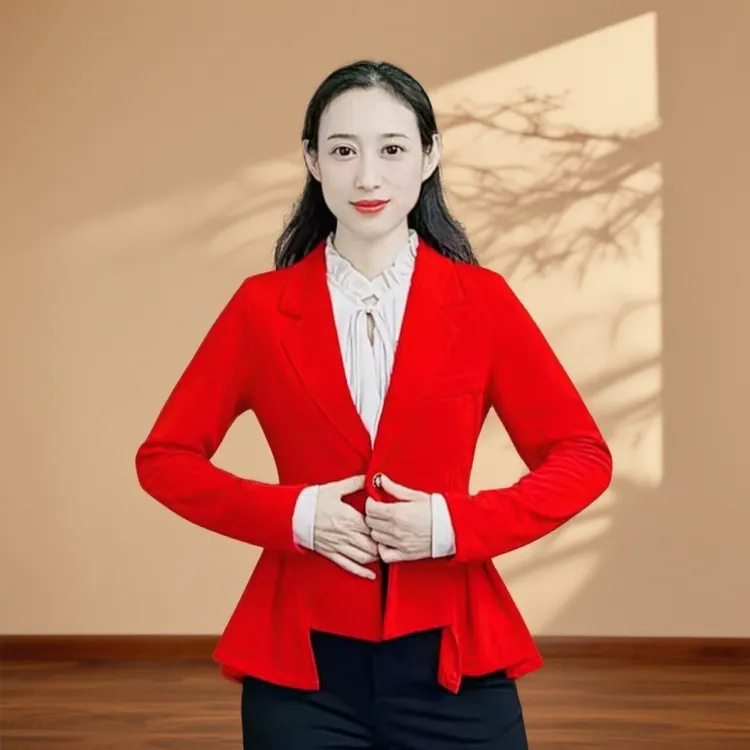 欢舞阁摩登舞外套吉特巴上衣成人国标交谊舞YS0782百搭气质女外套