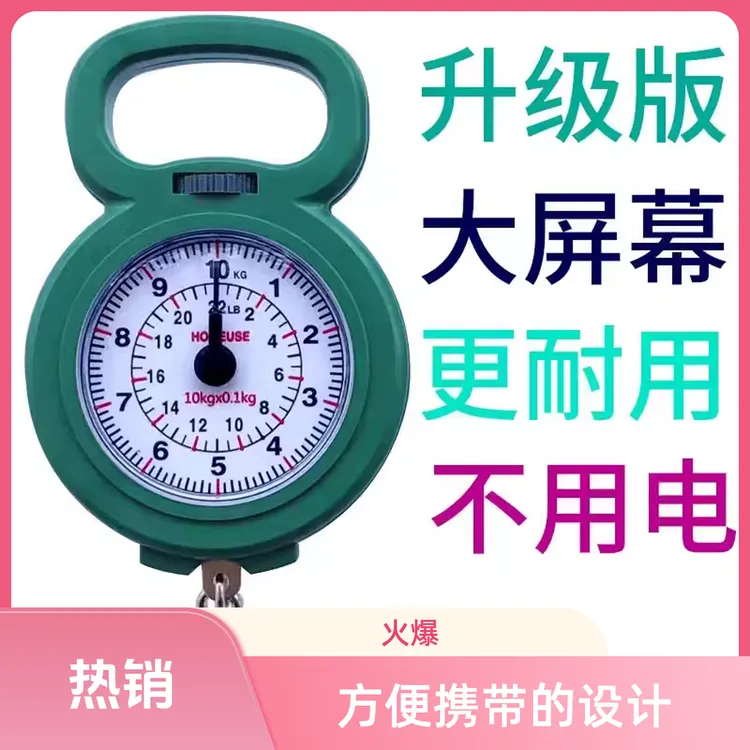 便携式家用手提秤旅游弹簧秤教学生秤购物小秤快递秤手提秤电子称