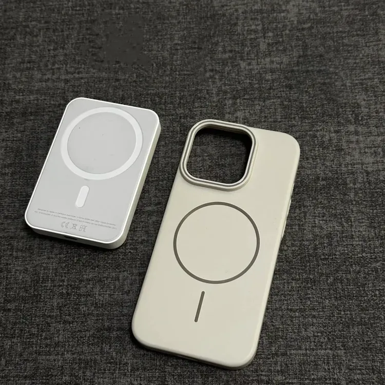适用苹果16Pro手机壳纯色细圈磁吸16promax超薄苹果17/15磨砂款