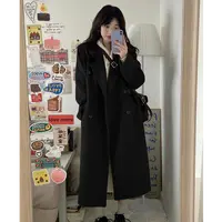 羽绒款毛呢外套女呢子大衣高级感小个子2025秋冬新款加厚YUR-N193