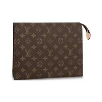 99新 LouisVuitton/路易威登 洗漱包26配肩带
