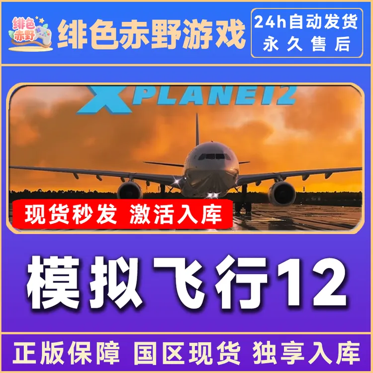 模拟飞行12 xplane12 豪华版 激活码 入库