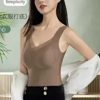 【安迪严选】8927休闲风法式风背心吊带修身抽绳纯欲百搭时尚美背