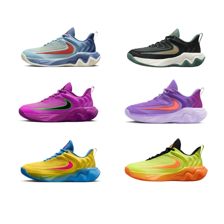 正品Nike耐克(35.5-40码)男童大童儿童中帮缓震舒适篮球鞋运动鞋