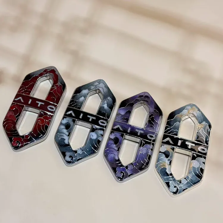 问界 车标 非遗掐丝珐琅彩 手工订制