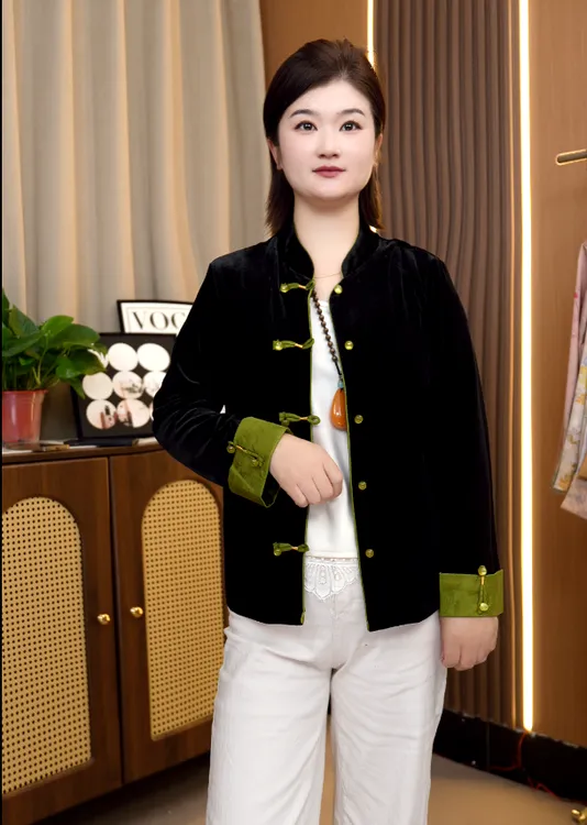 新中式时尚气质女装百搭国风秋季女装外套