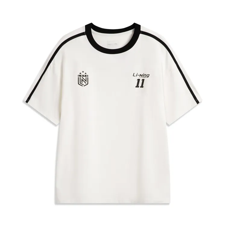 【2025新品】李宁运动生活系列男女同款短袖文化衫AHSV987