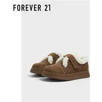 F21加绒加厚勃肯鞋女款2025新款秋冬厚底增高百搭鞋子女休闲板鞋