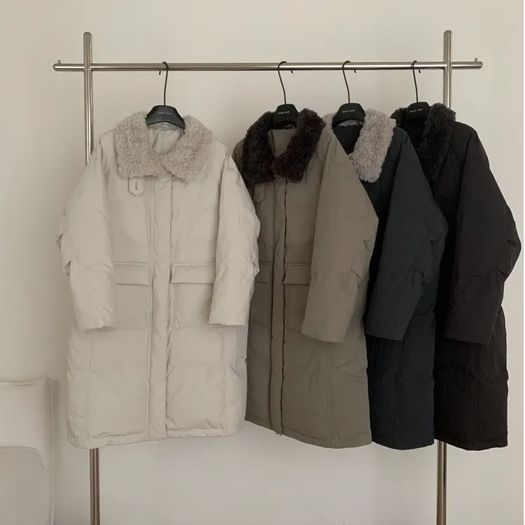 【奢享轻暖年货高款！90白鸭绒羽绒服2】毛领款可翻可立面料厚实保暖