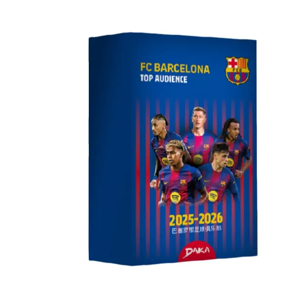  2025-26 DAKA 巴萨 队盒  足球 球星卡（代拆）