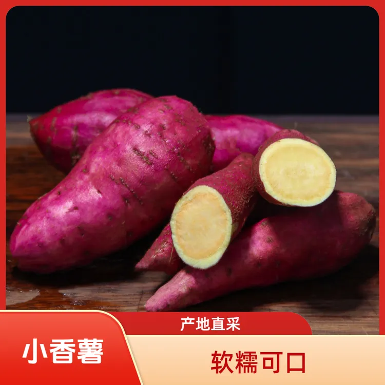 正宗小香薯细腻无筋小香薯紫皮黄心粉糯香甜新鲜现挖自产自销