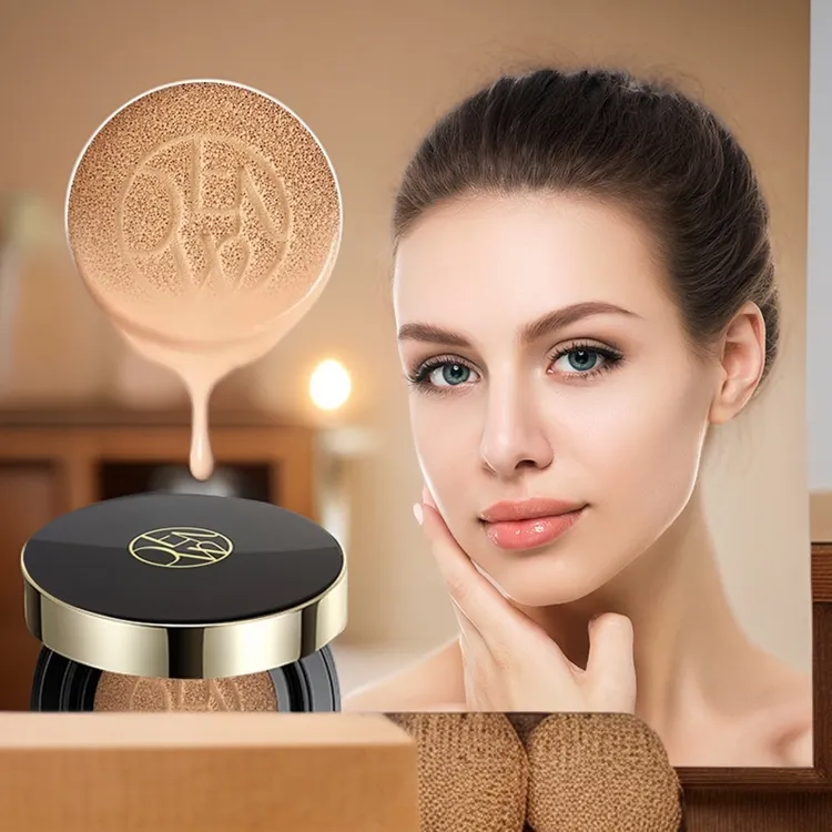 保湿持久水光轻薄水润轻透不脱妆无瑕遮瑕持妆养肤气垫霜气垫cc霜