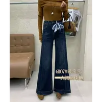 王永家~秋冬新款慵懒风窄版阔腿裤跨宽腿粗必拍巨显瘦61107