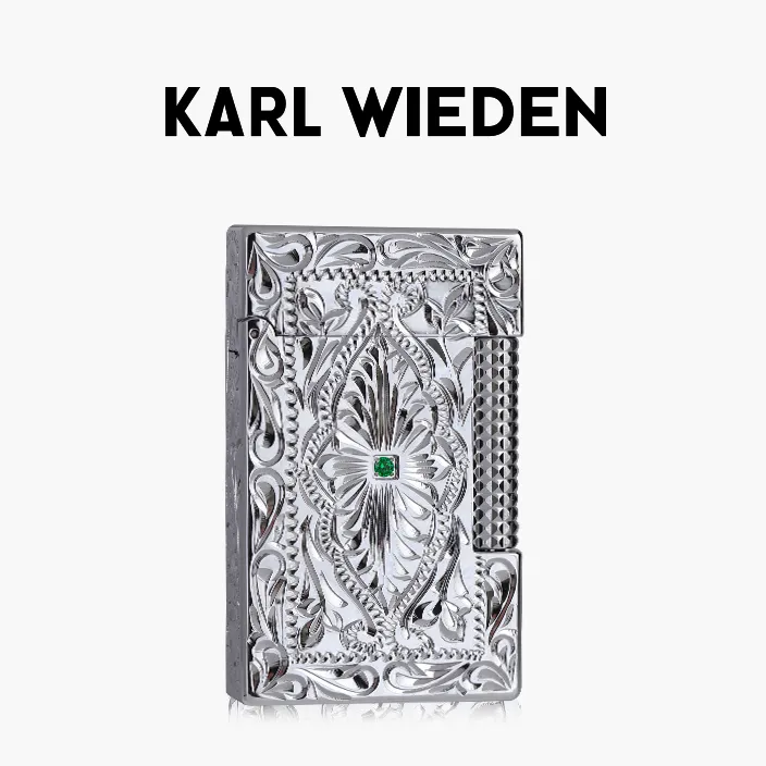 KW翡翠幻境--手工精雕翡翠幻境朗声黄铜刚声复古高端煤油机