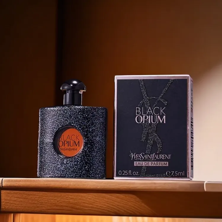 YSL/圣罗兰黑色奥飘茗浓香中小样（开封不退）EDP7.5ml无喷头点涂式