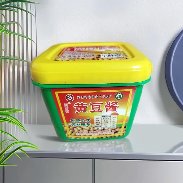邯郸特产厨常香农家传统工艺原味天然晒制黄豆酱(超市专供实惠)