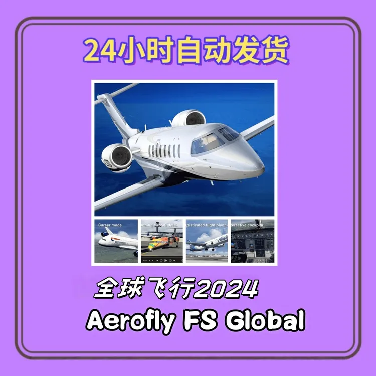 全球飞行2024 Aerofly FS 2024   全飞机全地图 游戏
