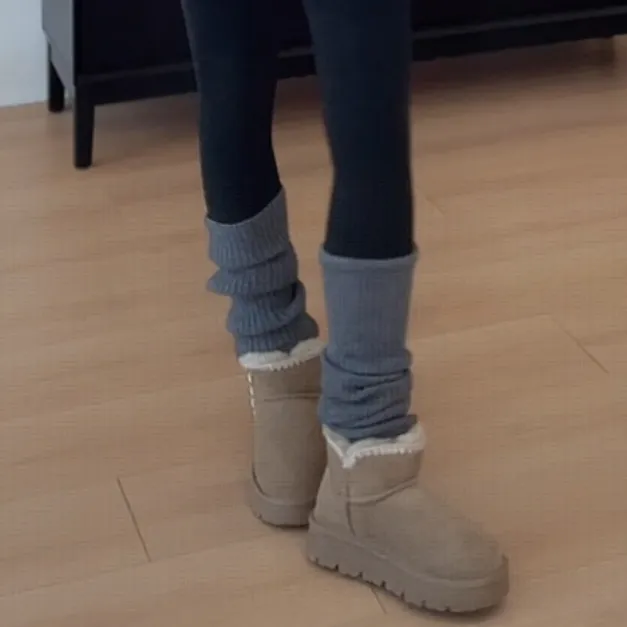 【余欢欢】秋季时尚气质休闲百搭显瘦保暖袜套-YHX50101