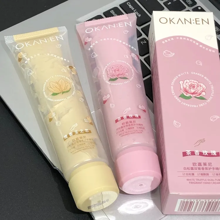都去闻！栀子花+茉莉花 香到我了！双管香氛护手霜女补水保湿滋润
