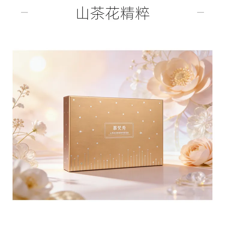 慕梵秀山茶花抗皱紧致保湿护肤套盒