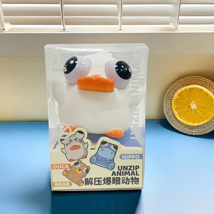 2024创意爆眼捏捏乐解压神器瞪眼小公仔办公室发泄玩具男女生礼物