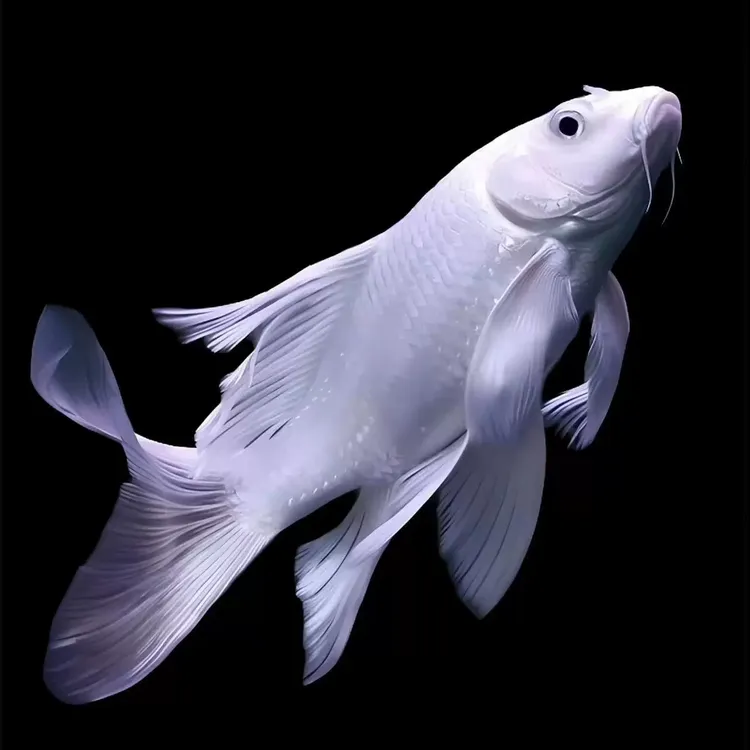 顺丰纯种蝴蝶鲤白贵妃普身观赏鱼冷水鱼白贵妃锦鲤鱼苗金鱼好养