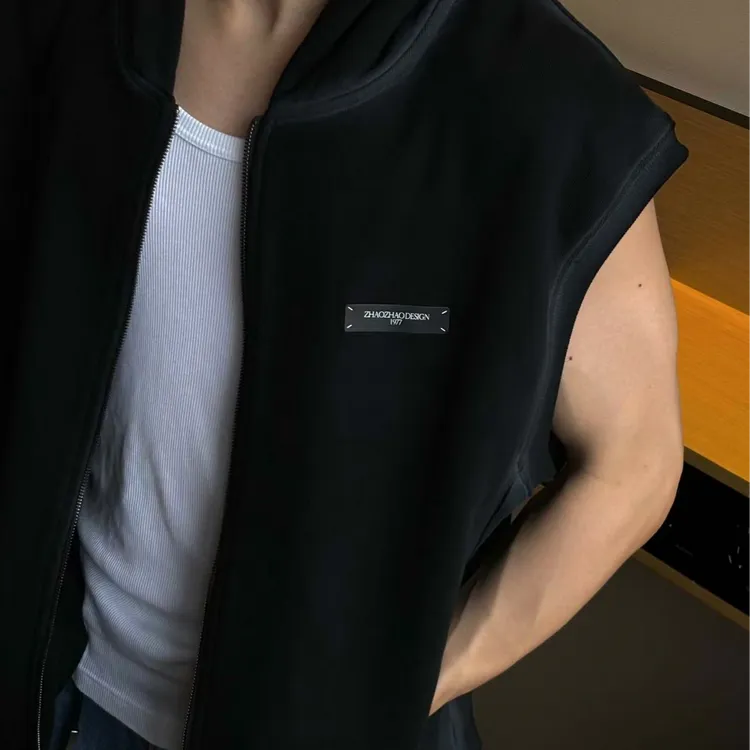 大码背心男女夏季新款宽松重磅水洗户外健身服瑜伽锻炼骑行潮流