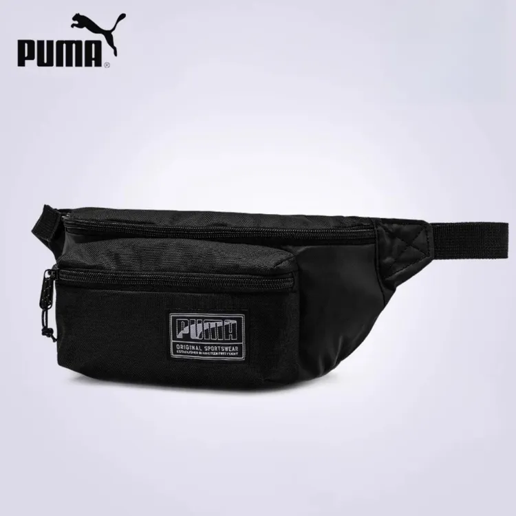 PUMA腰包运动潮流包户外多功能包斜挎包彪马单肩包旅游胸包正品