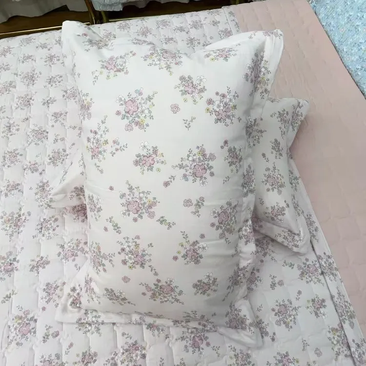 ⭐【枕套】韩国 婴儿双层纱水洗棉枕套70*45床盖4.5斤200*230可水洗