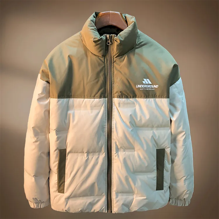 MR.MUDI/穆迪先生冬季羽绒服男士宽松保暖外套新款加绒加厚面包服