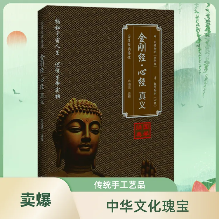金刚经心经禅心大白话智慧解读传统文化国学经典