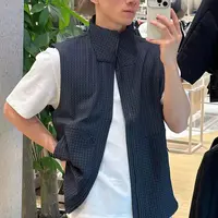 城市机能户外网格拉绒马甲男女情侣款蓄热锁温跑步防风背心外套