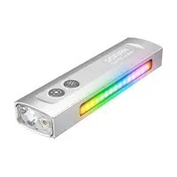 【手电王】索菲恩 commander银直筒强光手电筒 侧灯RGB户外露营应急